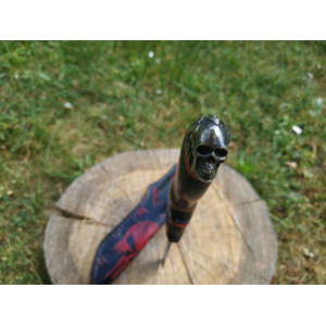 ПРИВИД ніж ручної роботи майстра студії GARAGE ART, Сталь N690  60-61 HRC. Photo 3